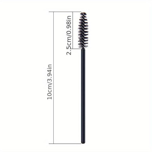 50pcs Eyelash Brush Mascara Wands Makeup Brushes Applicators Kits