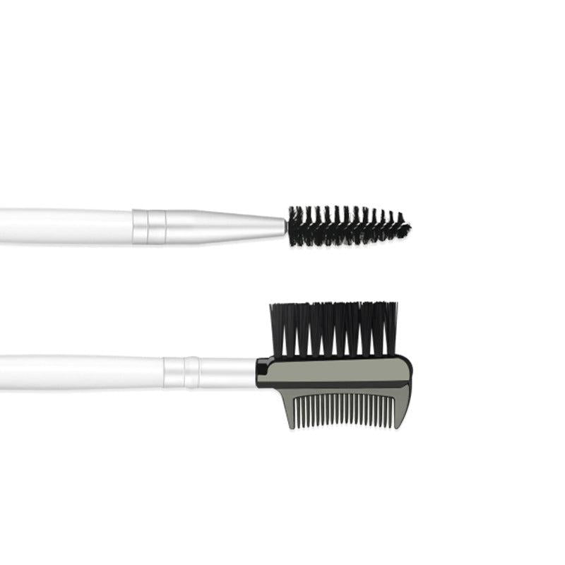 Eyelash Comb & Eyebrow Brush Dual Comb Makeup Tool for Women Girls