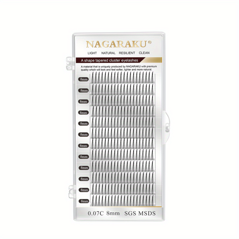 Volume Lashes Tapered Cluster Eyelash Extensions Premade Fans
