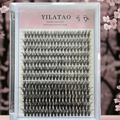240 Clusters 30D False Eyelashes DIY Extensions D Curl Long Lashes Faux Mink