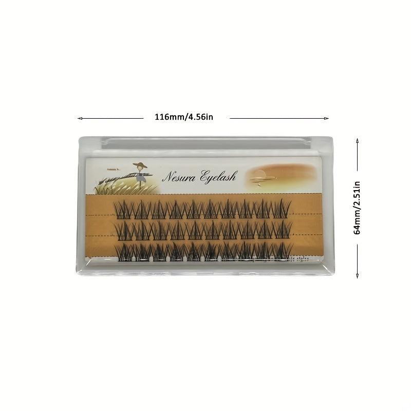 30 Cluster Segmented Eyelashes Individual Self Grafted Lashes