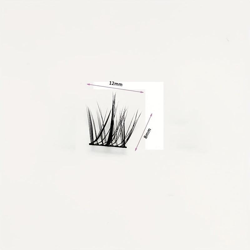 30 Cluster Segmented Eyelashes Individual Self Grafted Lashes