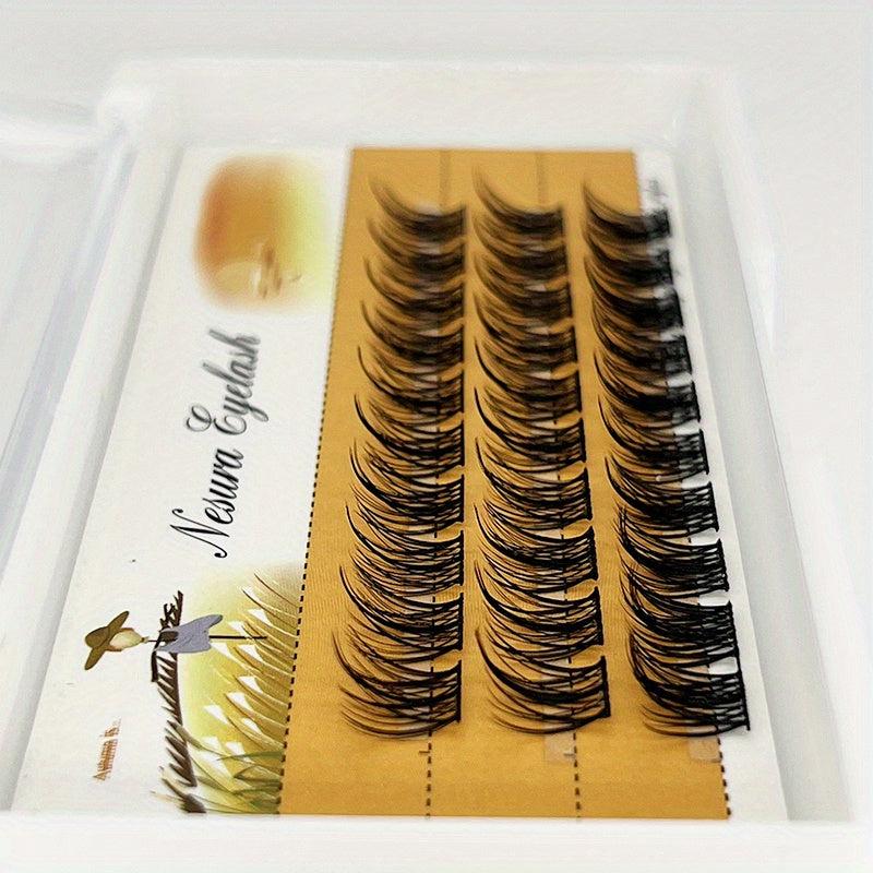 30 Cluster Segmented Eyelashes Individual Self Grafted Lashes