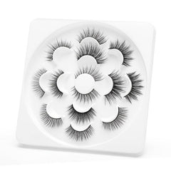 7 Pairs Pure Lashes Chemical Fiber False Eyelashes