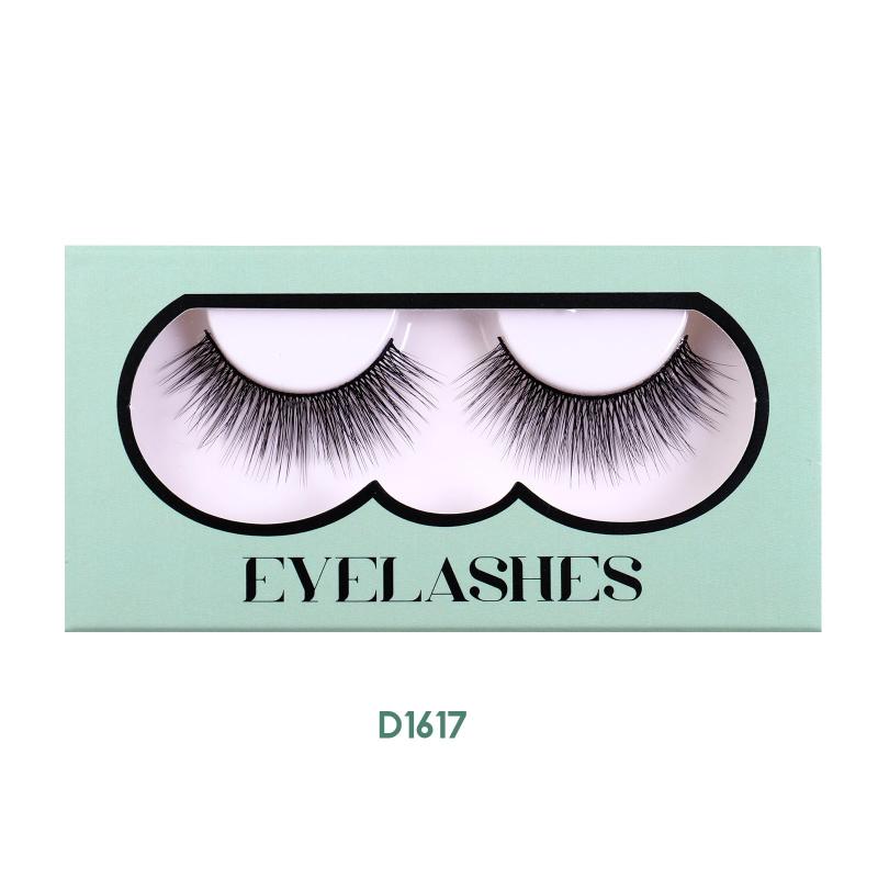3D Chem Fiber False Eyelashes Thick Curling Messy Simulated Reusable