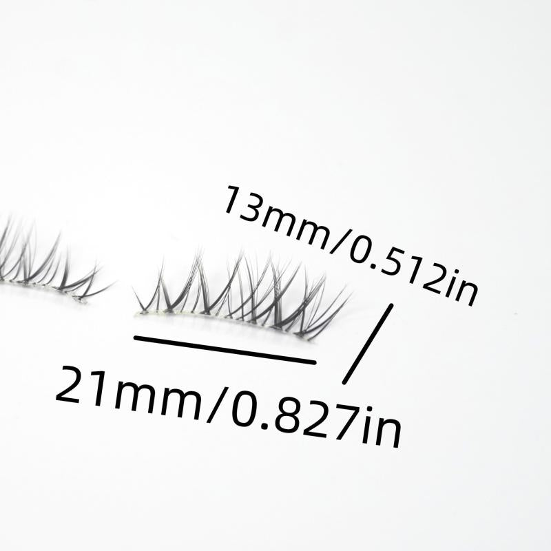 5 Pairs 3D Eye End Lengthening Half Eye Lashes