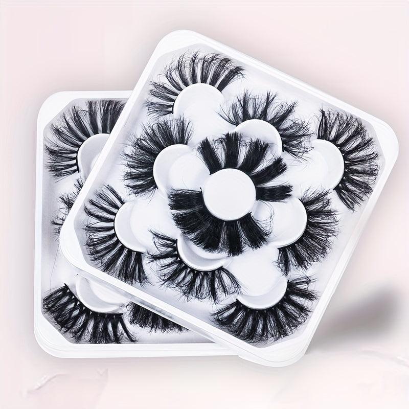 5 Pairs 3D Eye End Lengthening Half Eye Lashes