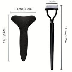 2PCS Eyelash Mascara Guard Separator Tool 2 In 1 Kit Lash Applic