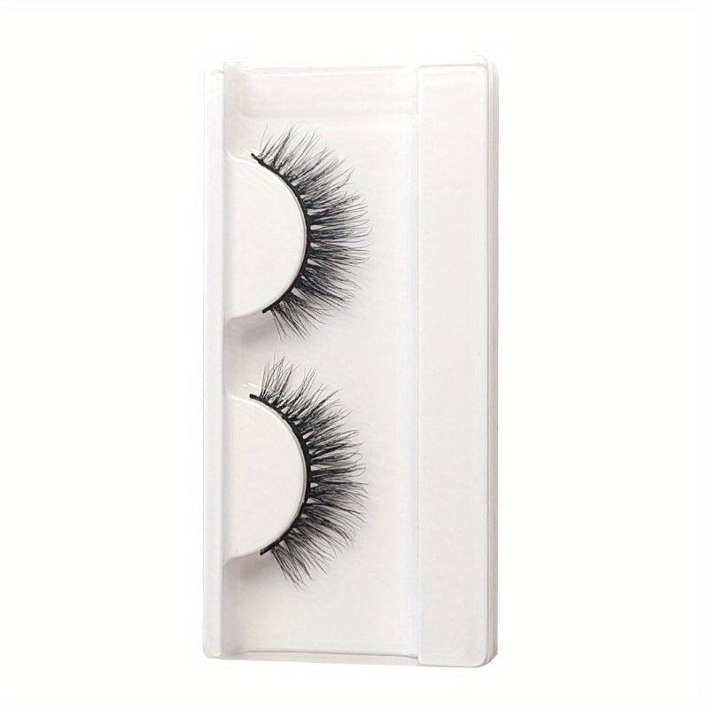15mm Faux Mink Lashes Soft Eyelashes Natural False Eyelashes