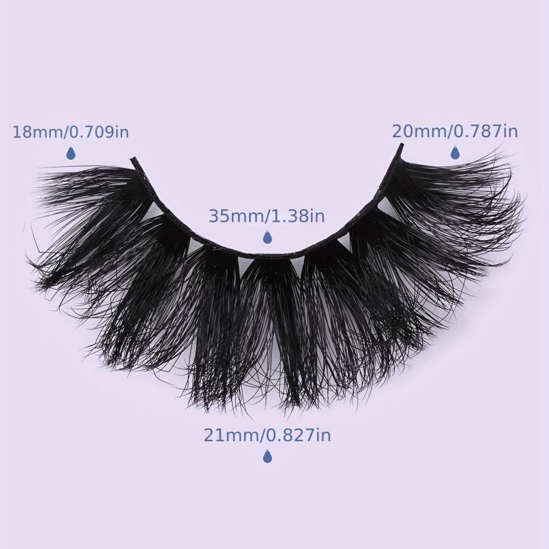 Natural C Curling False Eyelashes - Dramatic Look Extensions