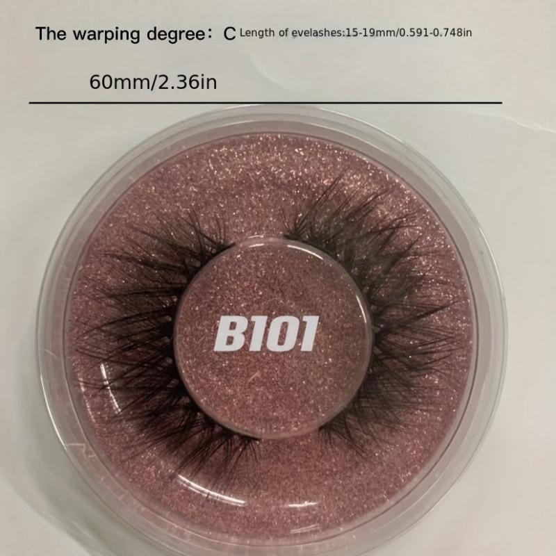 3D Thick False Eyelashes Chemical Fiber Slender Curling