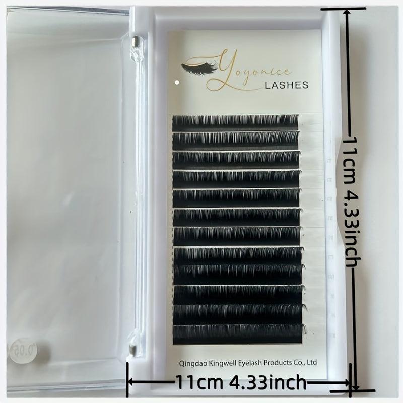 Individual Eyelash Extensions Cluster Lashes C D Curl 8 16mm False Eyelashes