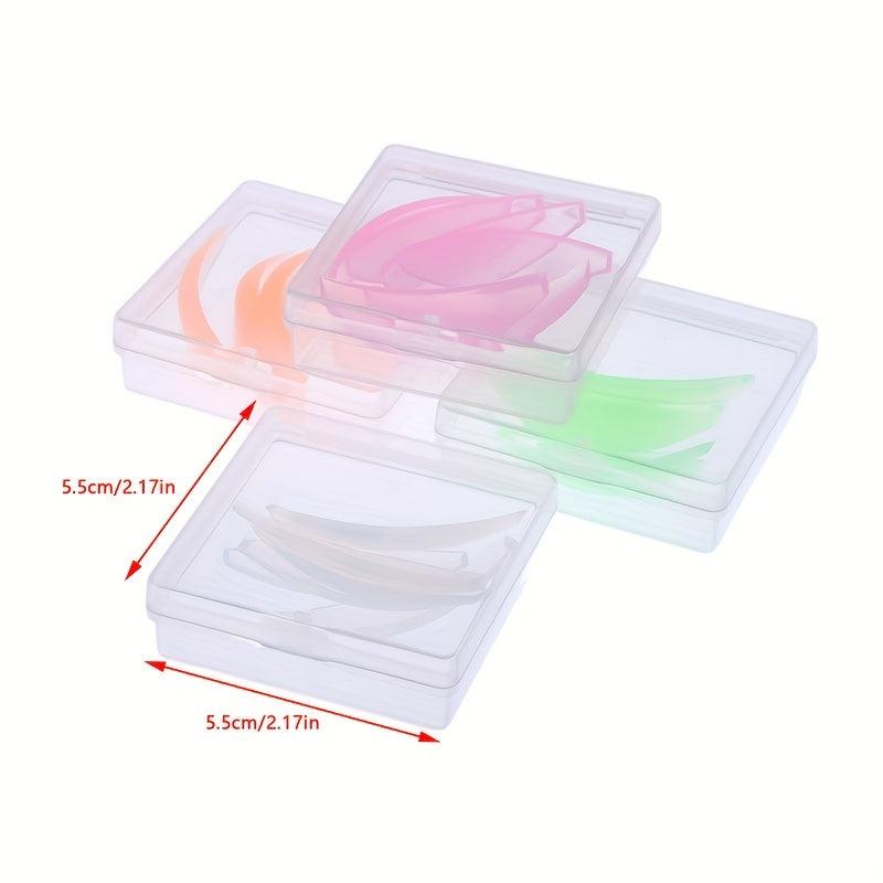 4Pairs Silicone Eyelash Under Eye Pads for Extensions