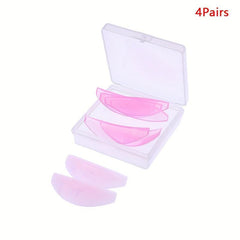 4Pairs Silicone Eyelash Under Eye Pads for Extensions