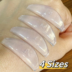 4Pairs Silicone Eyelash Under Eye Pads for Extensions