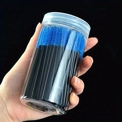 100PCS Eyelash Brush Mascara Wands Kit For Extensions