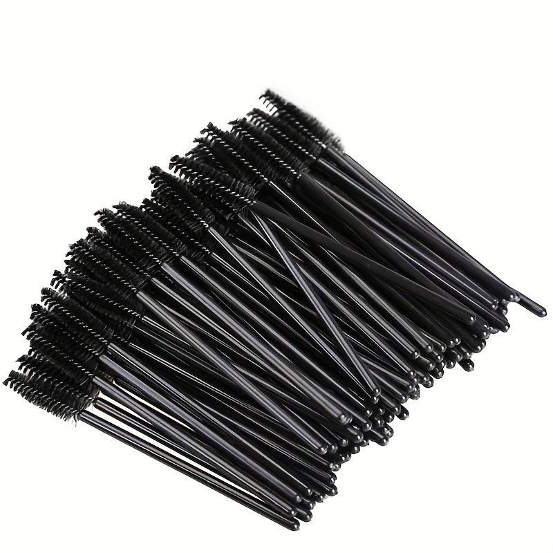100PCS Eyelash Brush Mascara Wands Kit For Extensions