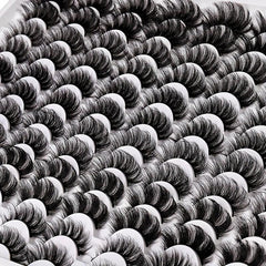 48 Pairs Faux Mink Lashes Wispy Natural Volume False Eyelash Extension