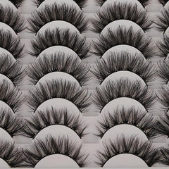 48 Pairs Faux Mink Lashes Wispy Natural Volume False Eyelash Extension