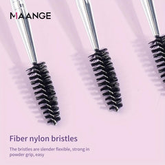 3-in-1 Eyebrow Eyelash Shaper Comb Makeup Brush Set