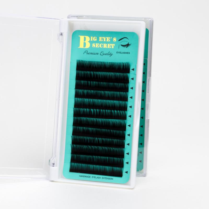 Natural Soft Curling Cluster Lashes 0 15mm Individual Extensions