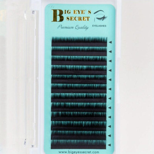 Natural Soft Curling Cluster Lashes 0 15mm Individual Extensions