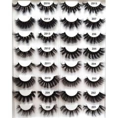 Fluffy 20mm Messy False Eyelashes for Natural Look