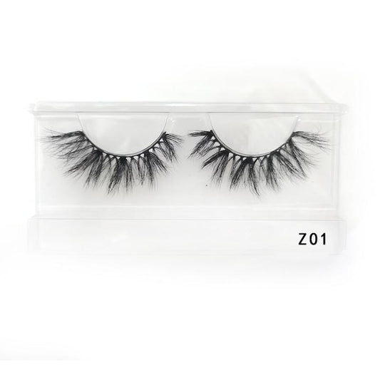 Fluffy 20mm Messy False Eyelashes for Natural Look