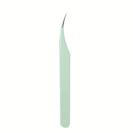 Stainless Steel Eyelash Clip False Eyelash Grafting Clip Tweezers