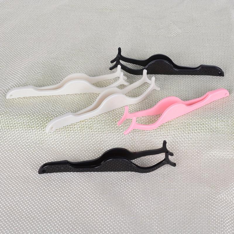 6pcs False Eyelashes Tweezer Portable Applicator For Magnetic Lashes