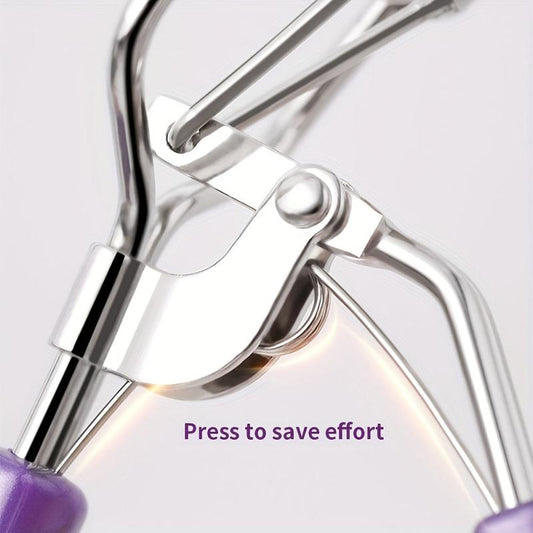 Wide Angle Eyelash Curler Portable Curling Tool for Long Lasting Curly Lashes