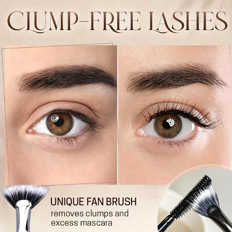 Fan Mascara Brushes Eyelash Eyebrow Makeup Tools