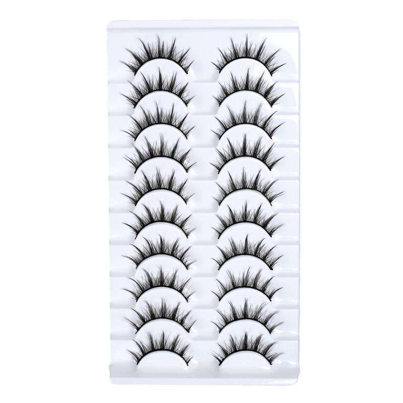Natural Manga False Eyelashes 14MM Pack 1