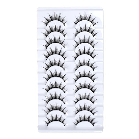 Natural Manga False Eyelashes 14MM Pack 1