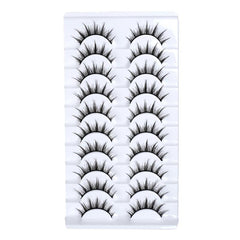 Natural Manga False Eyelashes 14MM Pack 1