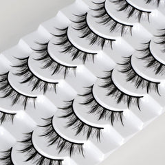 Natural Manga False Eyelashes 14MM Pack 1
