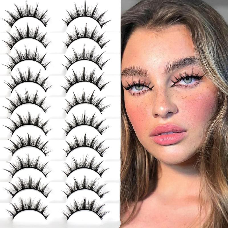 Natural Manga False Eyelashes 14MM Pack 1
