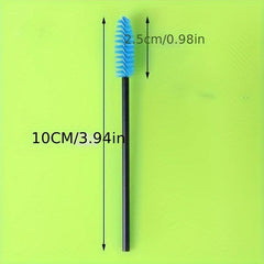 Set Of 50 Eyelash Wand Applicator Eyelash Extension Cord Women s Makeup Tool