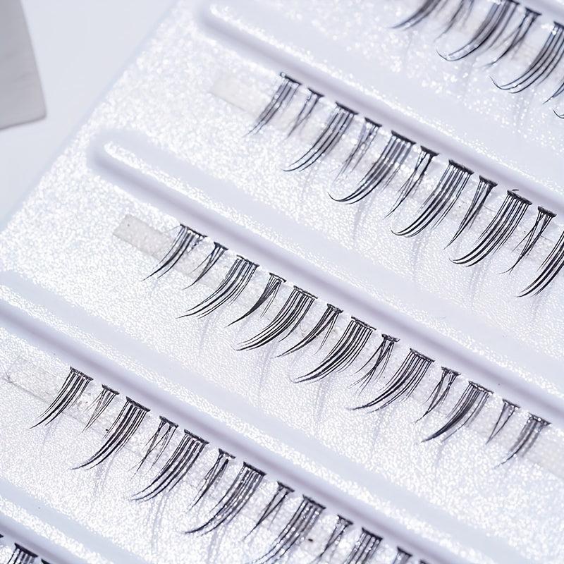 260pcs Little Devil Style Wispy Lash Clusters Mix 8-12mm