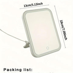 LED Light Vanity Mirror with Foldable Design