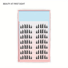 Cat Eye Lashes Dense 0.07mm C Curl Segmented DIY Eyelashes Extensions