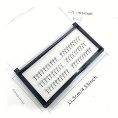 Rhinestone Self Grafting Glitter Lashes for Salon Use