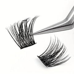 384pcs Lash Clusters DIY Extensions Natural C CurlING Wispy Lashes