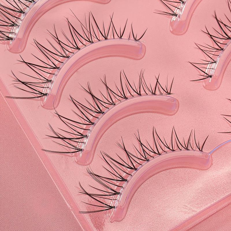 Natural Soft Anime Eyes False Lashes 4 Pairs