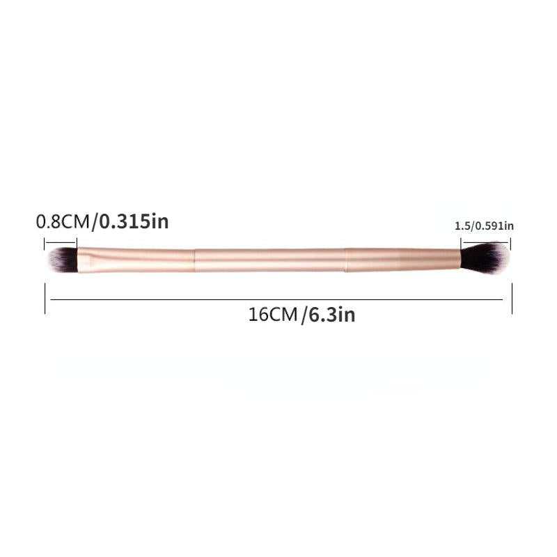 Double Head Makeup Brush Eyeshadow & Nose Shadow Blending Brush