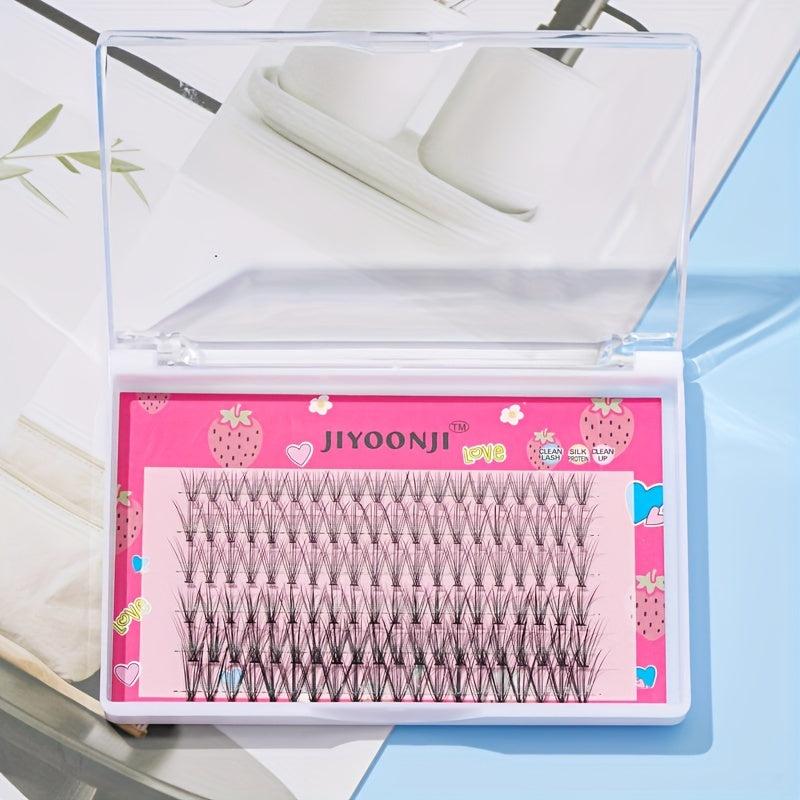 Faux Mink Hair False Eyelashes Soft Natural Long Individual Lashes Extension