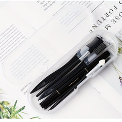 6pcs Stainless Steel Eyebrow Shaving Set Beauty Tools for Beginners