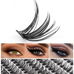 280pcs 30D 40D Cluster Lashes D Curl Individual Lash Extensions