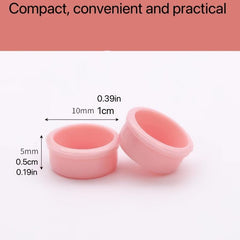 50pcs Mini Glue Delay Cups for Beauty Eyelash Extensions Nail Art