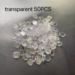 50pcs Mini Glue Delay Cups for Beauty Eyelash Extensions Nail Art